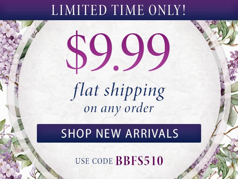 $9.99 Standard Shipping Code BBFS10