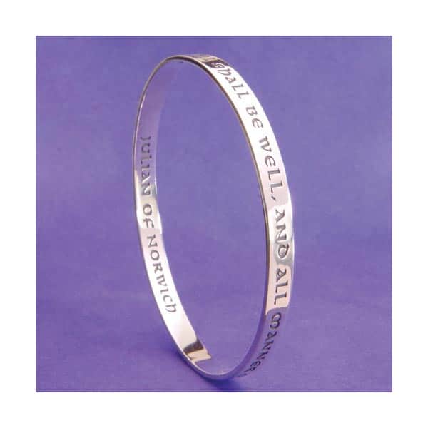 All Shall Be Well Bangle by Julian of Norwich