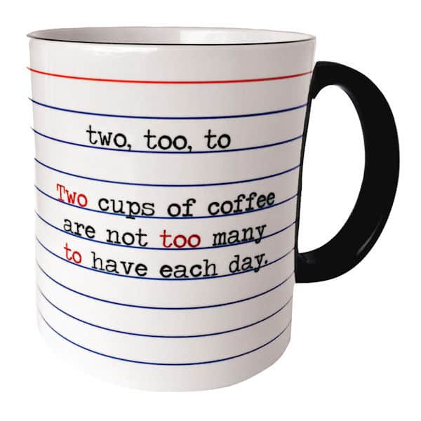 Two, Too, To Mug
