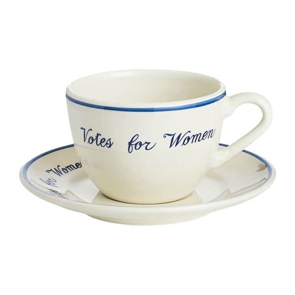 The "Votes for Women" Collection - Cup and Saucer