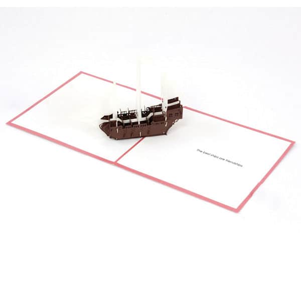 Friend-Ships Pop-Up Greeting Card