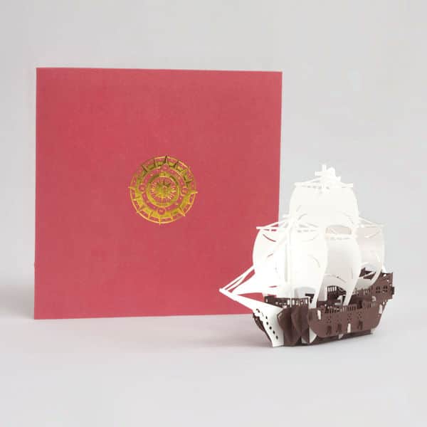 Friend-Ships Pop-Up Greeting Card