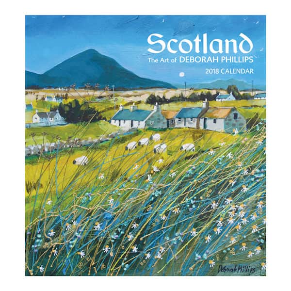 2018 Scotland Wall Calendar