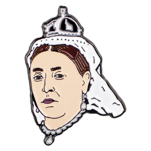 Queen Victoria Enamel Pins