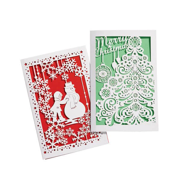 Laser-Cut Christmas Cards (set 2)