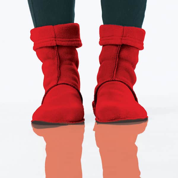 Booties: Red