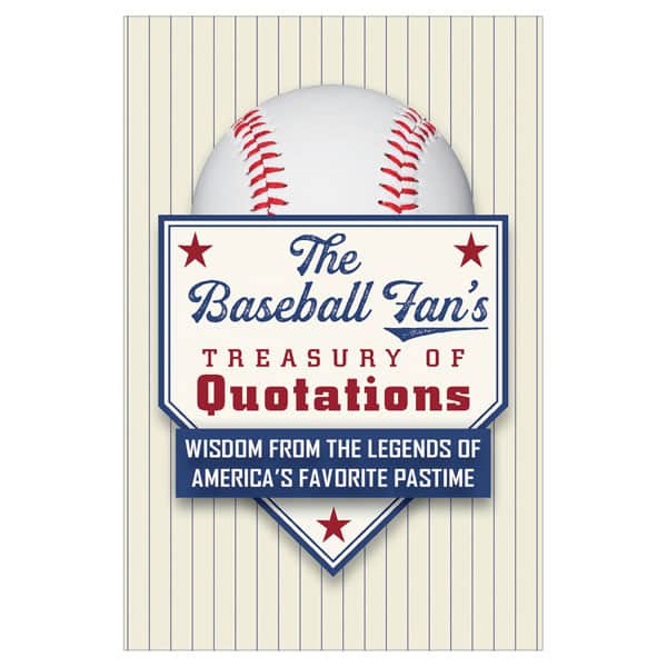 The Baseball Fan's Treasury of Quotations and Baseball Bat Pen