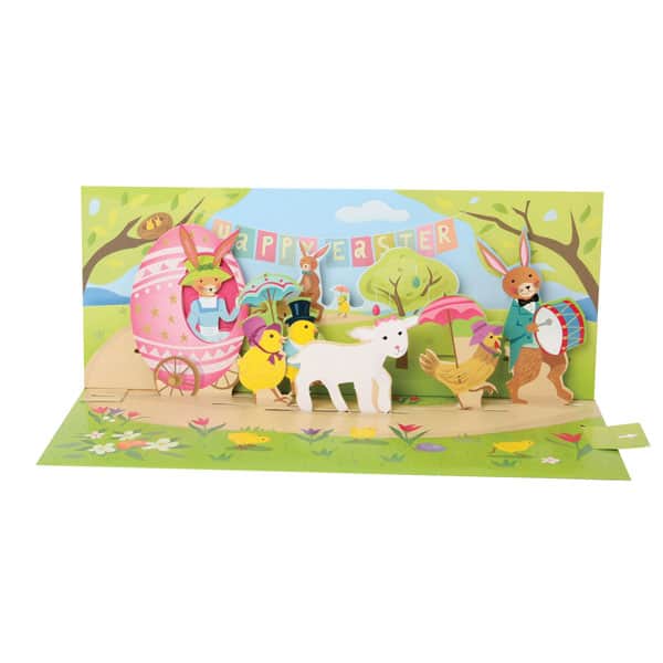 Easter Parade Pop-Up Greeting Card