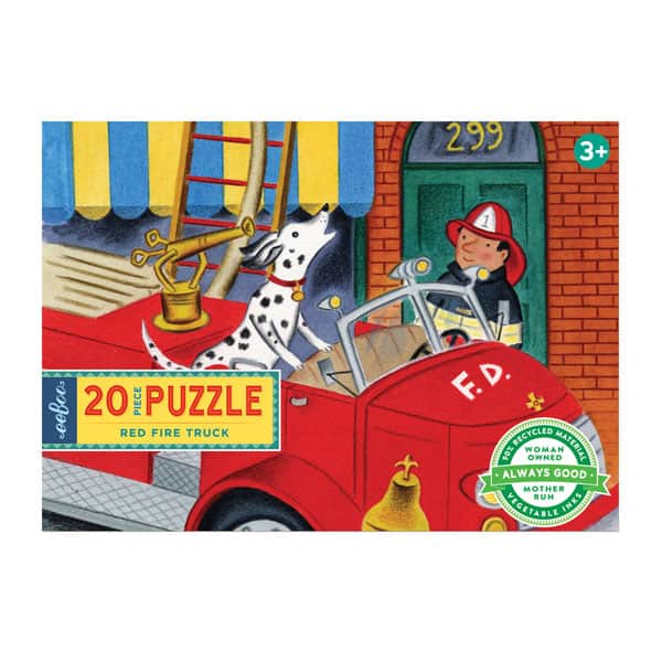 Fire Truck Dog Puzzle