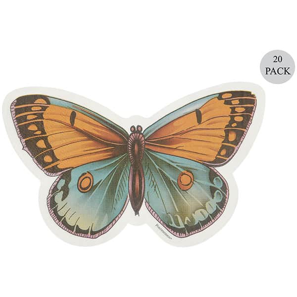 Butterfly Shaped Paper Napkins