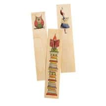 Alternate image Whimsical Wooden Bookmarks