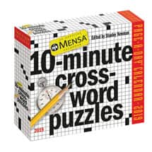 Alternate image 2019 Mensa 10-Minute Crossword Calendar
