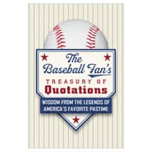 Alternate image The Baseball Fan's Treasury of Quotations and Baseball Bat Pen