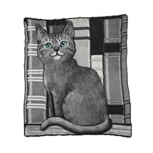 Alternate image Library Cat Blanket