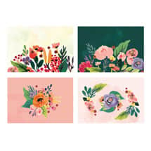 Floral Pop-Up Boxed Cards - Set of 8