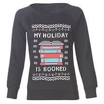 Alternate image My Holiday Is Booked Sweatshirt