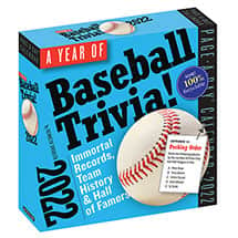 Alternate image 2022 Baseball Trivia Calendar
