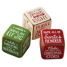 Alternate image Holiday Party Starter Dice