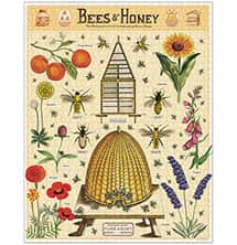 Alternate image Bees & Honey Vintage Puzzle