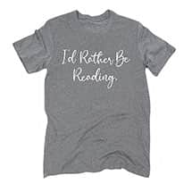 Alternate image "I'd Rather Be Reading" T-Shirt