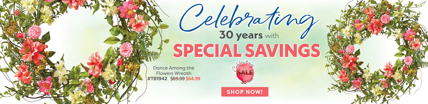 Celebrating 30 Years With Special Savings