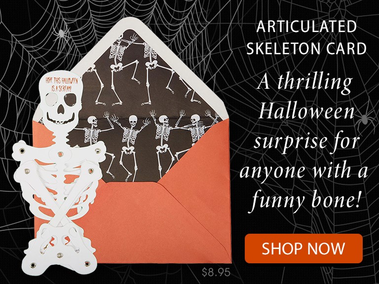 Articulated Skeleton Card