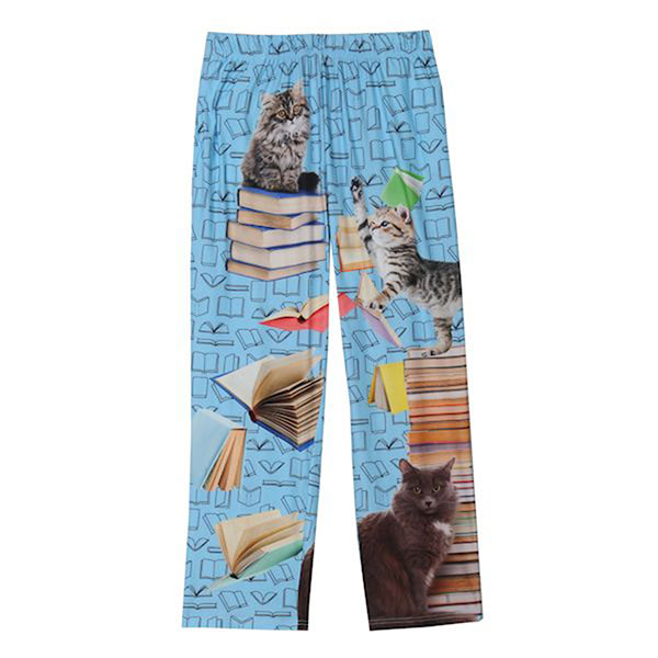 Product image for Cats and Books Loungewear - Lounge Pants
