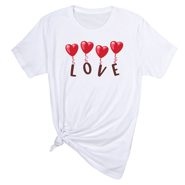 Product image for Love Balloons Tshirt 