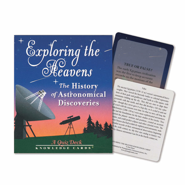 Exploring the Heavens Knowledge Cards