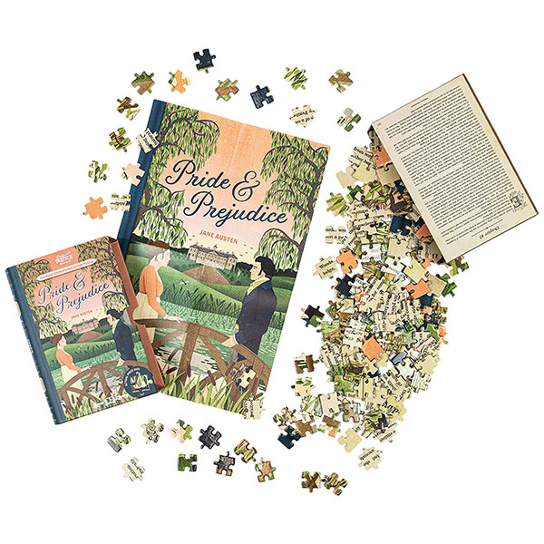 Literary Double-Sided Puzzles - Pride and Prejudice
