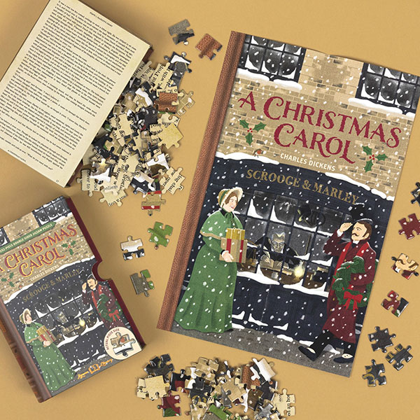 Product image for Literary Double-Sided Puzzles - A Christmas Carol