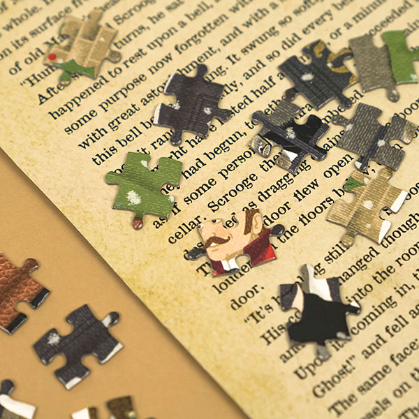 Product image for Literary Double-Sided Puzzles - A Christmas Carol