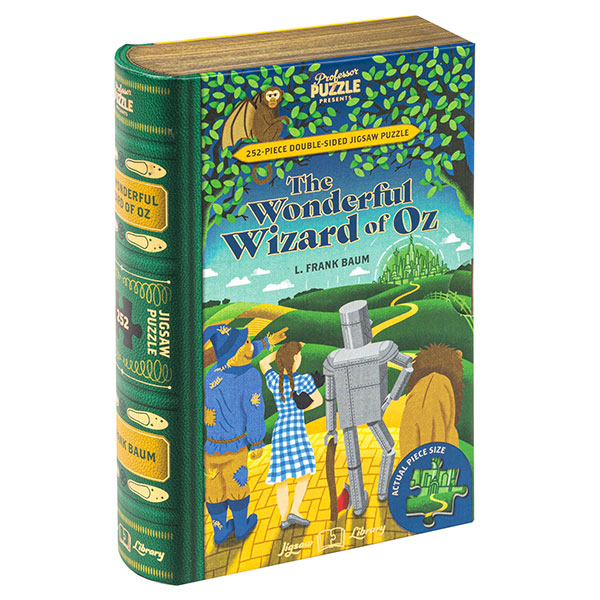Literary Double-Sided Puzzles - Wizard of Oz