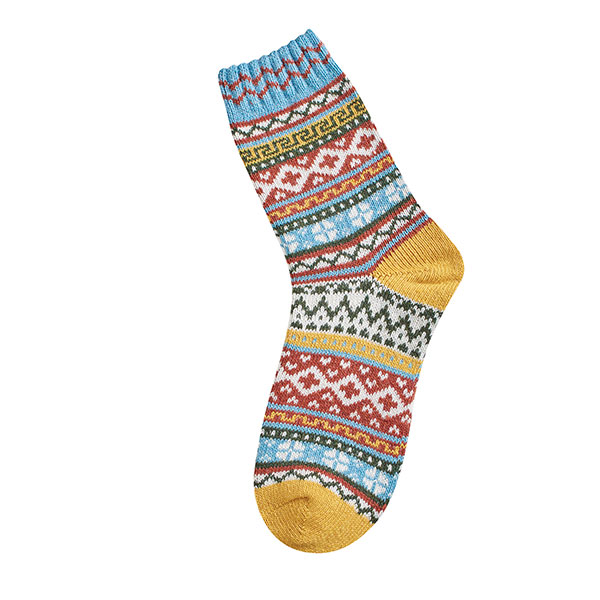 Product image for Womens Fair Isle Sock Set