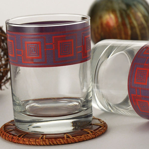 Product image for Frank Lloyd Wright® Tumblers - Whirling Arrows