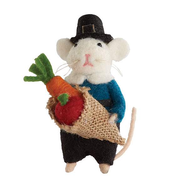 Product image for Felted Wool Celebration Mice (set of 7)