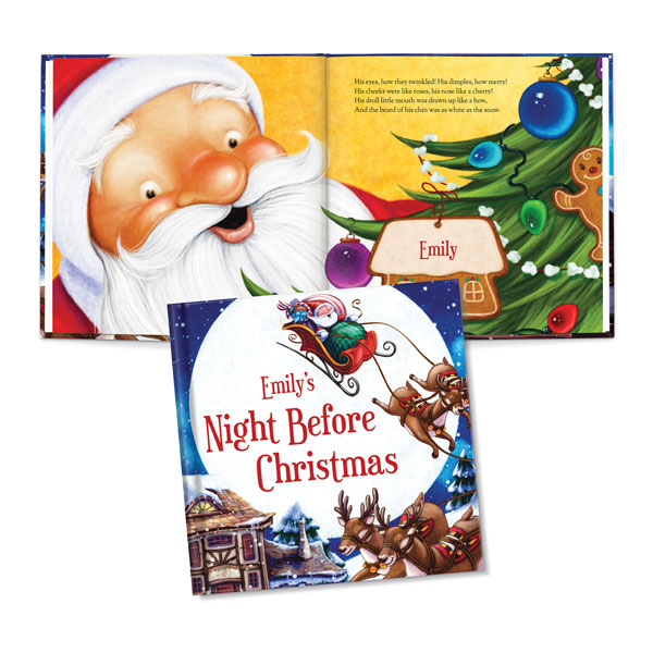 Product image for My Night Before Christmas Personalized Book