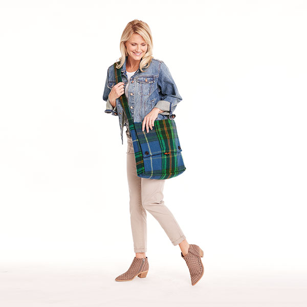 Product image for Scottish Tartan Plaid Wool Pocket Scarf - Royal Stuart