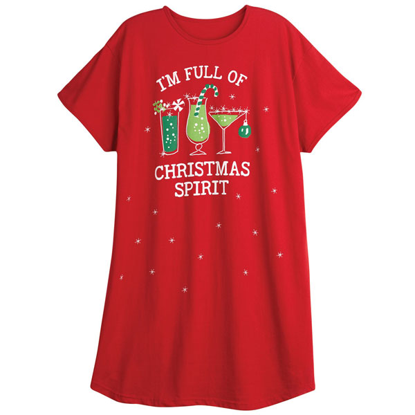 Christmas Spirit, Tis The Season Sleepshirts