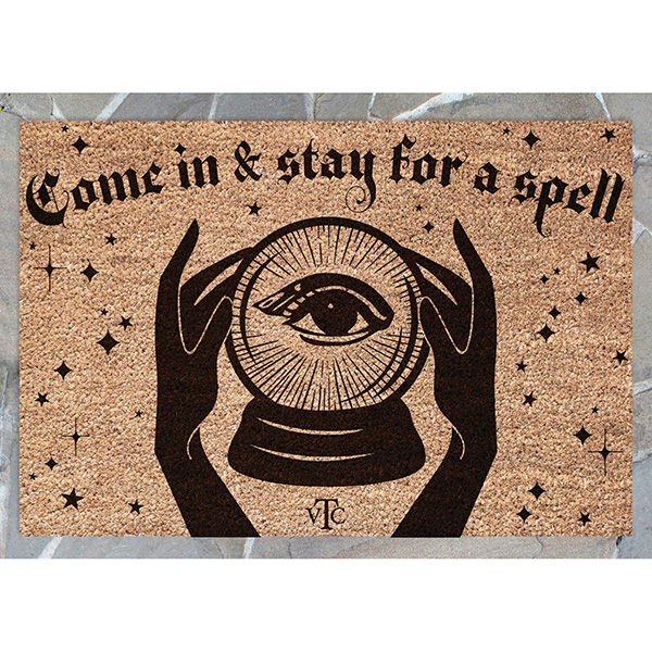 Product image for Stay for a Spell Coir Mat
