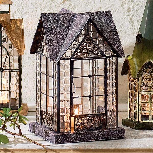 Product image for Architectural Candle Lantern - Devonshire