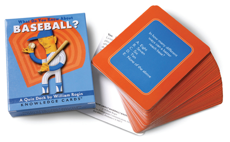 What Do You Know About Baseball? Knowledge Cards