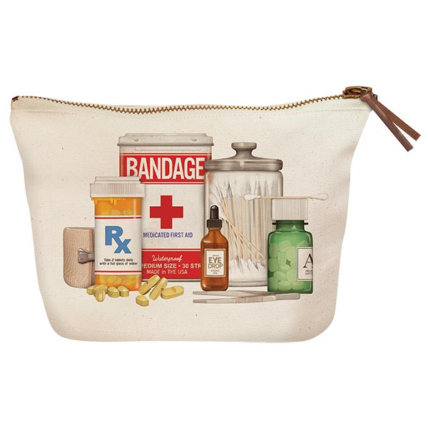 Product image for Medicine Cabinet Zipper Pouch