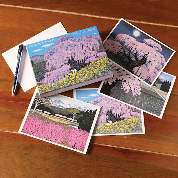 Cherry Trees Note Cards