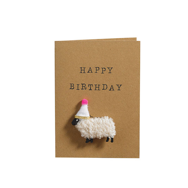 Woolly Ewe Magnet Cards: Happy Birthday Ewe