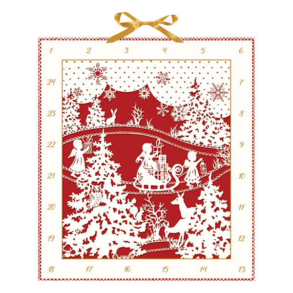 Woodland Silhouette Advent Calendar