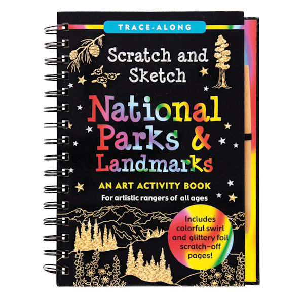 National Parks Scratch and Sketch