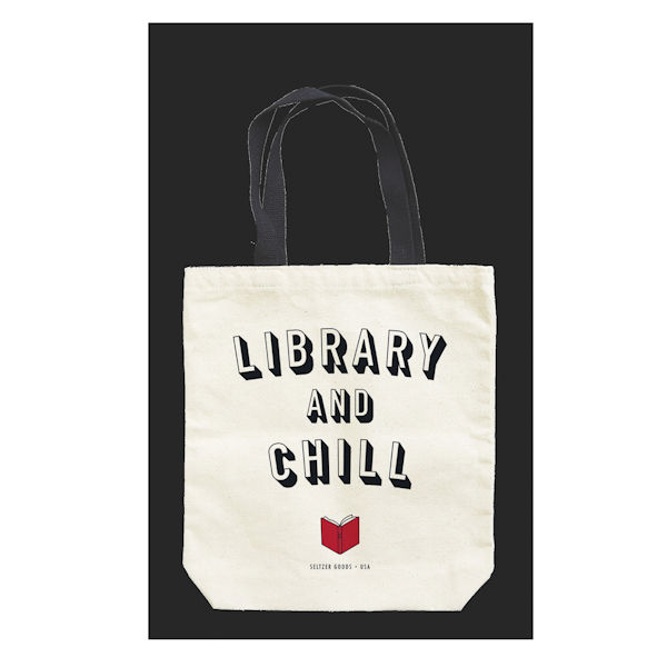 Library and Chill Tote Bag