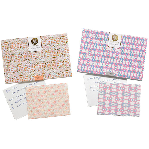 Scented Papers: Peppermint and Sea Salt (pink)