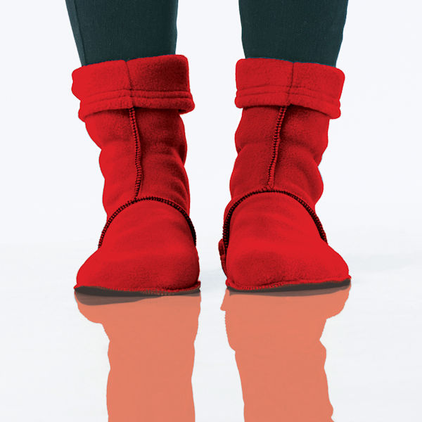 Booties: Red